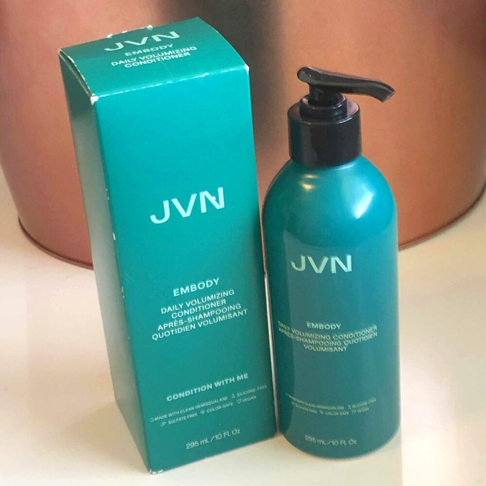 NWT 2 Pack JVN Embody Volumizing Conditioner Thickening Body Boost Thin Hair